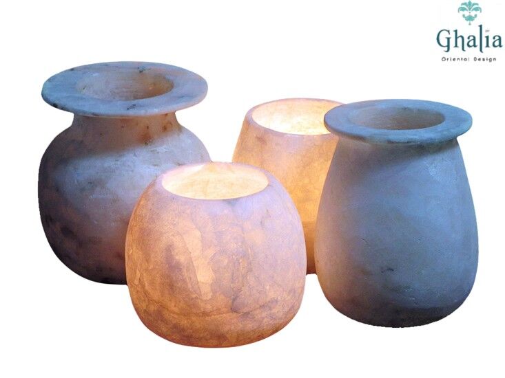 Buy wholesale Alabaster Candle Holders