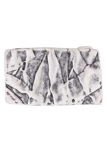 Boucle de ceinture rock face argent 1