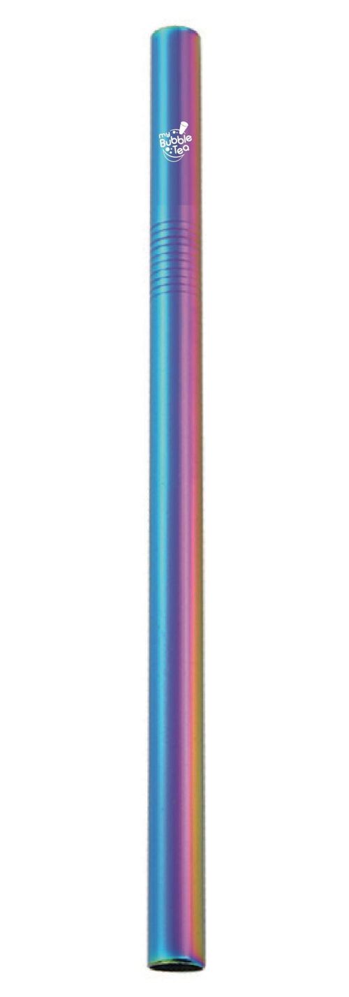 Paille Inox Bubble Tea - Rainbow