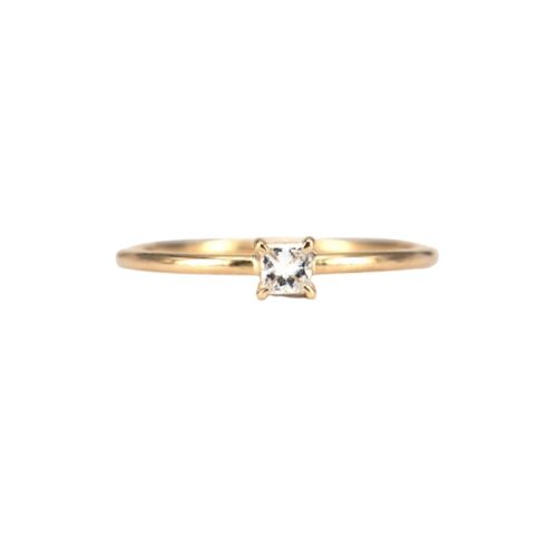 Pegasus Princess Cut Diamond Claw Set Ring 1