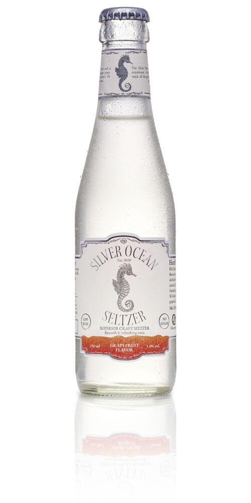 Grapefruit flavor - Silver Ocean Seltzer