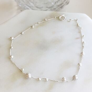 Bracelet Etoiles Filantes / Blanc 4