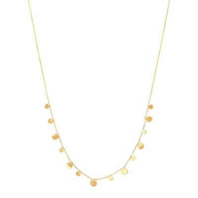 Scattered Stars Demi Necklace / Yellow