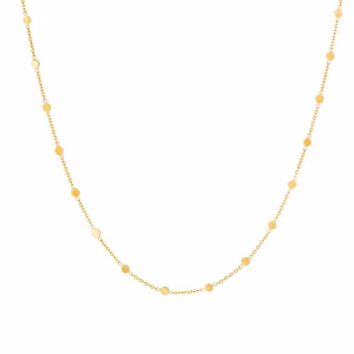 Scattered Stars Necklace / Yellow