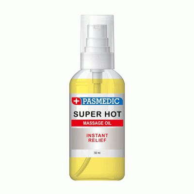Super hot massage oil