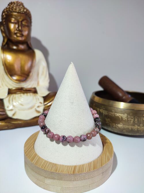 Bracelet Rhodonite 6mm