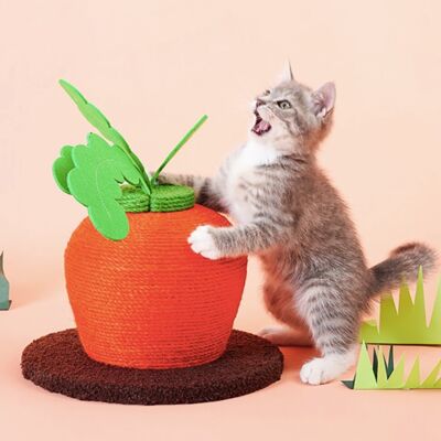 Carrot Cat Scratching Post / sku232