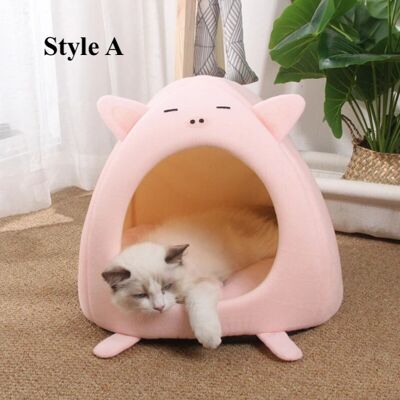 Cute Cat Bed House - S(33X33CM) - A / sku261