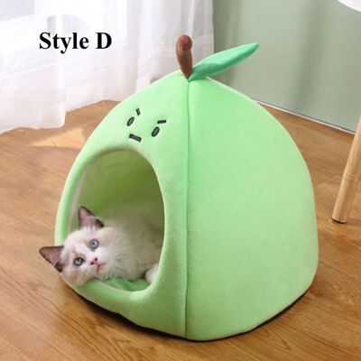 Cute Cat Bed House - M(38X38CM) - D / sku269