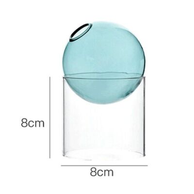 Spherical Glass Vase - Green / sku467