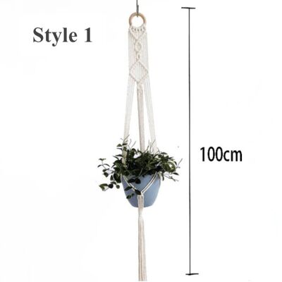 Macrame Plant Hangers - Style 1 / sku561