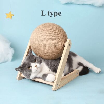 Cat Scratching Ball Toy - L Type - Small / sku841