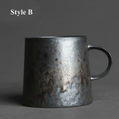 Vintage Ceramic Coffee Mug - B / sku911