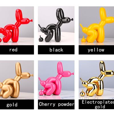 Nordic Creative Balloon Dog Ornaments - Red / sku926