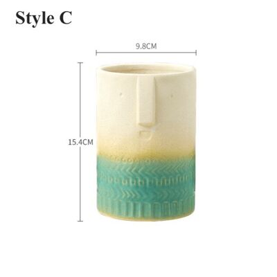 Creative Ceramic Human Vase - Style C / sku1043