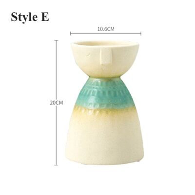 Creative Ceramic Human Vase - Style E / sku1045