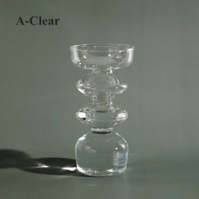 Nordic Home Decor Glass Vase - A Clear / sku1069