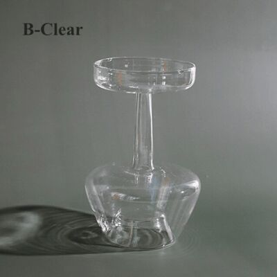 Nordic Home Decor Glass Vase - B Clear / sku1070