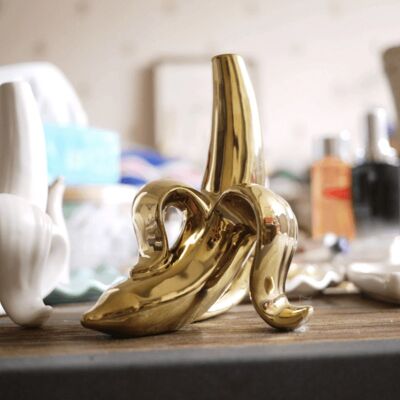 Creative Banana Vase - Gold / sku1157