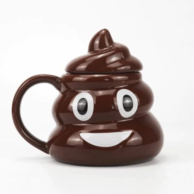 Smile Poop Ceramic Mug / sku1158