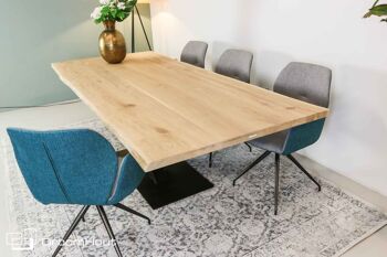 Table en chêne DREAUM Albero - chêne chaud - 200 x 100 cm 3