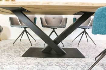 Table en chêne DREAUM Albero - chêne chaud - 200 x 100 cm 4