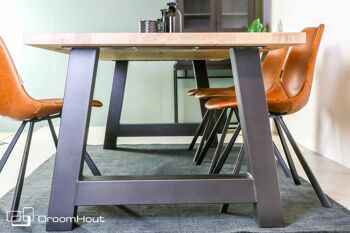Table DREAUM Robusto - 240 x 100 cm - chêne chaud 6
