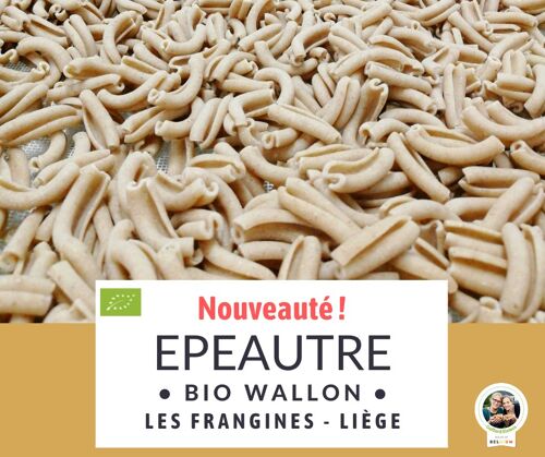 [EXCLU BE - Prov. LIEGE] Pâtes Fraîches bio épeautre belge - Casarecce