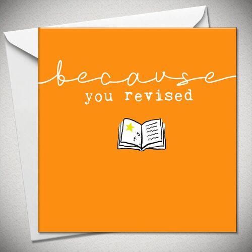 …because you revised - BexyBoo049