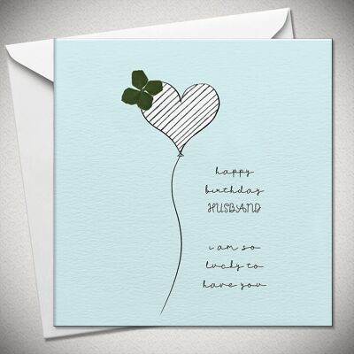 happy birthday HUSBAND, I am so lucky to have you – 4 leaf clover - BexyBoo061