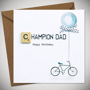 PAPA CHAMPION - Joyeux anniversaire - BexyBoo064