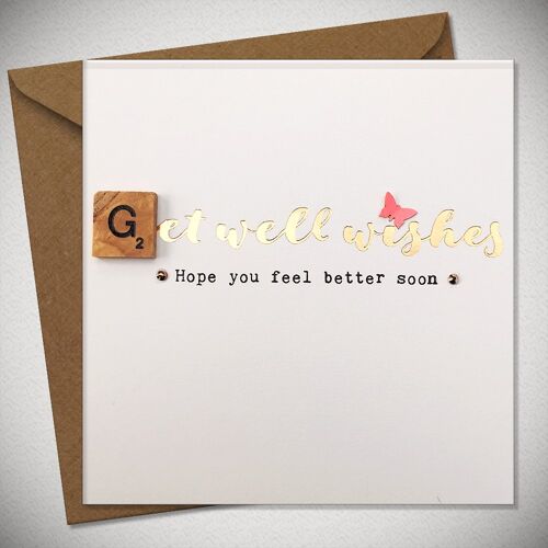 GET WELL WISHES  Hope you feel better soon - BexyBoo145