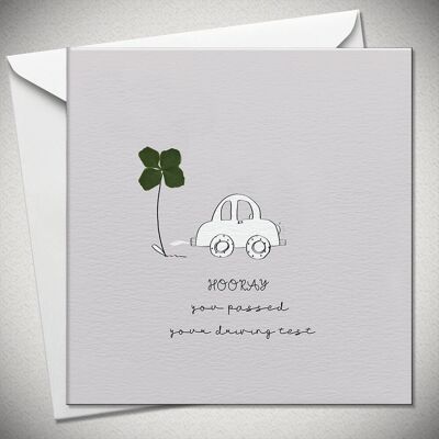 HOORAY you passed your driving test – 4 leaf clover - BexyBoo159