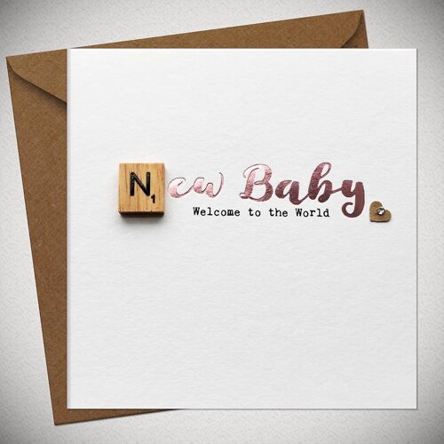 Pink New Baby – Welcome to the World - BexyBoo213