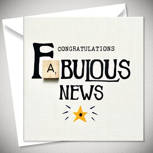 FABULOUS NEWS – Congratulations - BexyBoo224