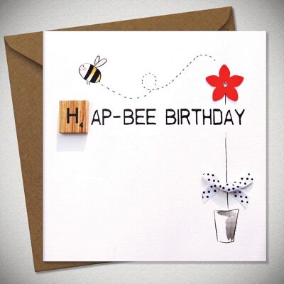 HAP-BEE BIRTHDAY (6 Pack) - BexyBoo351