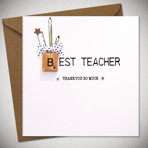 BEST TEACHER (6 Pack) - BexyBoo401