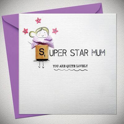 MAMAN SUPER STAR (lot de 6) - BexyBoo420