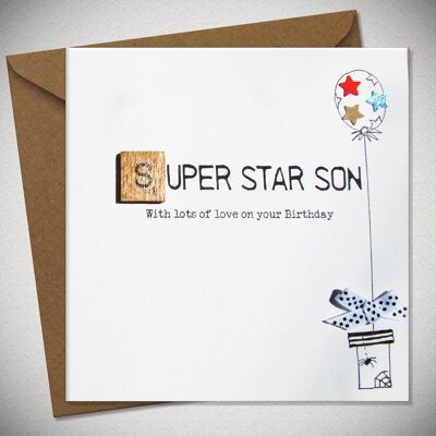 SUPER STAR SON (6 Pack) - BexyBoo480