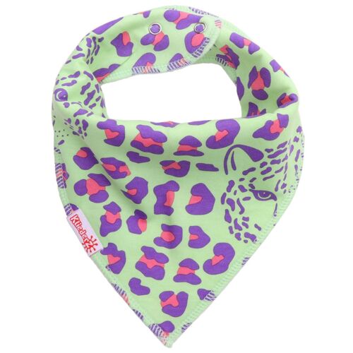 Dot bib 'Lucky Leopard' - baby bib