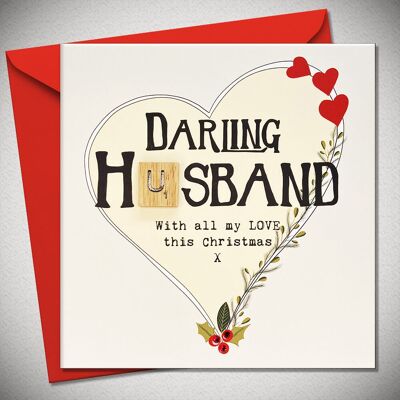 DARLING HUSBAND. With all my love Christmas - BexyBoo548