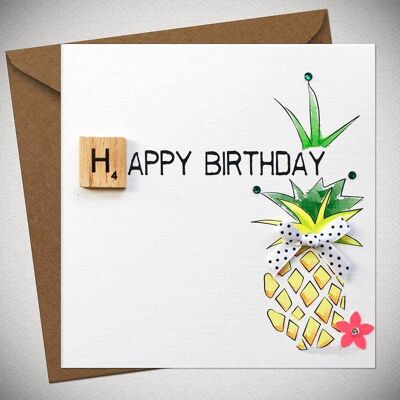 Buon compleanno - Ananas - BexyBoo602