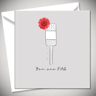 You are FAB – red daisy - BexyBoo634