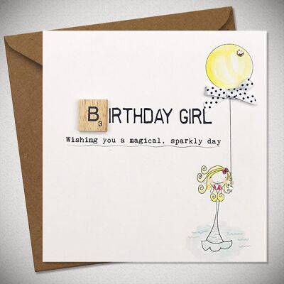 BIRTHDAY GIRL – Wishing you a magical, sparkly day - BexyBoo878