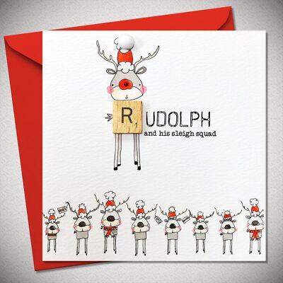 RUDOLPH – et son équipe de traîneau - BexyBoo1102