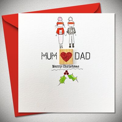 MUM DAD – Merry Christmas - BexyBoo1110