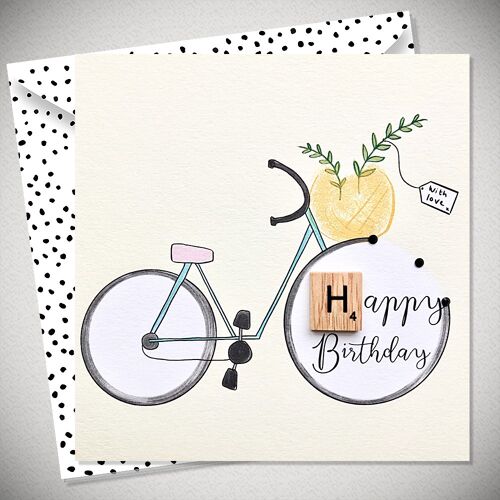 HAPPY BIRTHDAY BICYCLE - BexyBoo1142