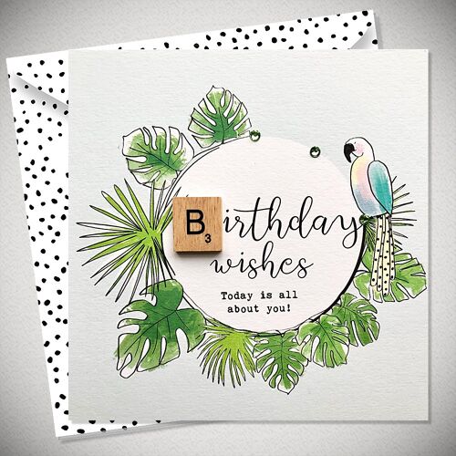 BIRTHDAY WISHES PARROT - BexyBoo1161