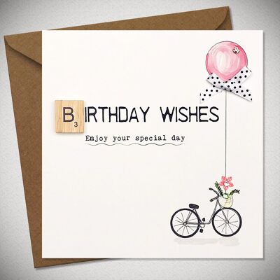 BIRTHDAY WISHES  Enjoy your special day - BexyBoo1186
