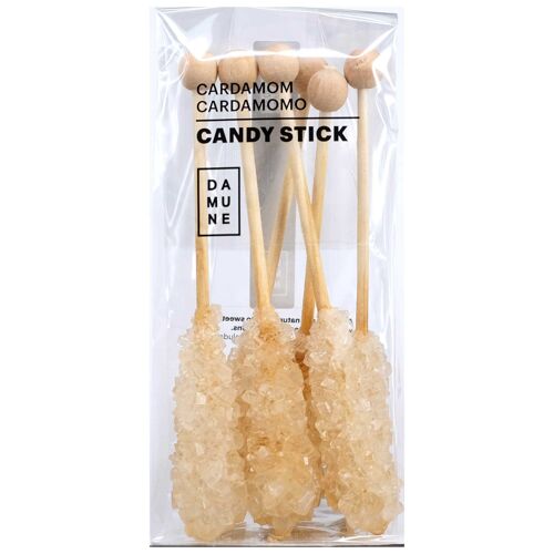 Sticks Azúcar Candy Cardamomo 6Stk.
